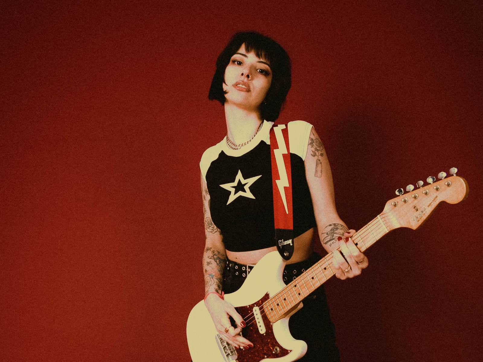 Ein Pressefoto der Künstlerin Karen Dió aus Brasilien.