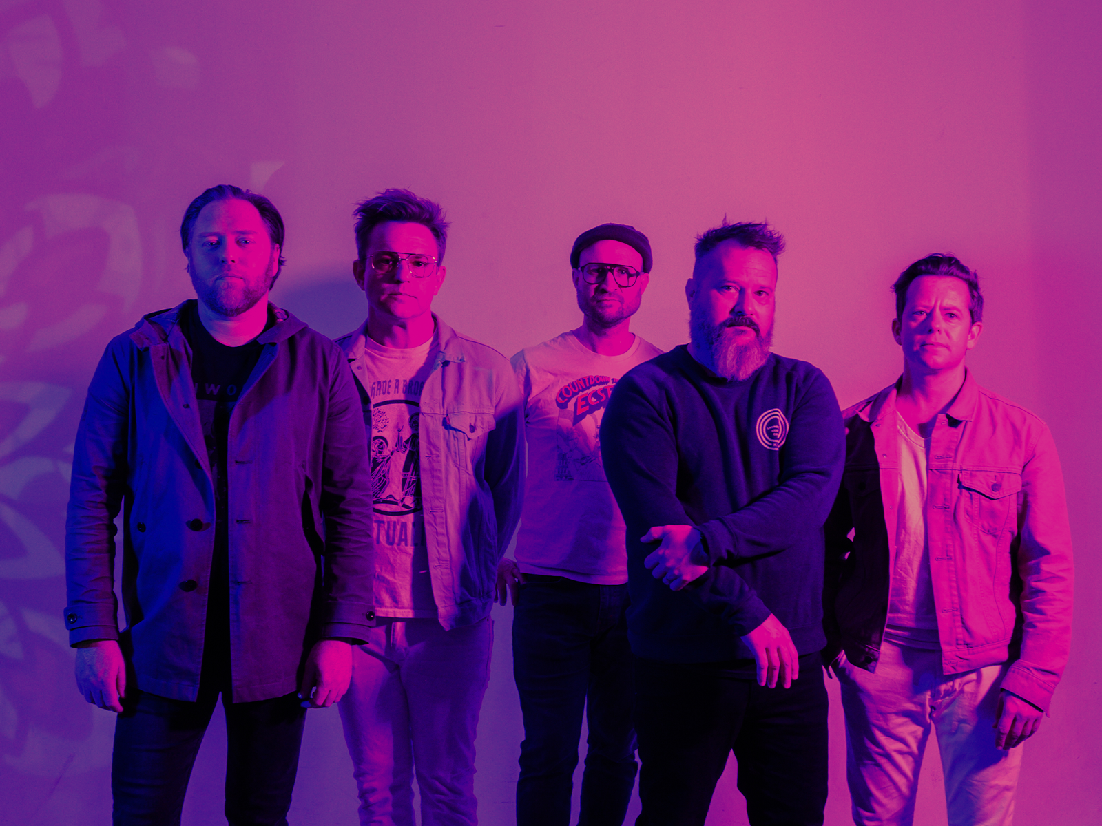 Das offizielle Pressefoto der Band The Get Up Kids aus den US.