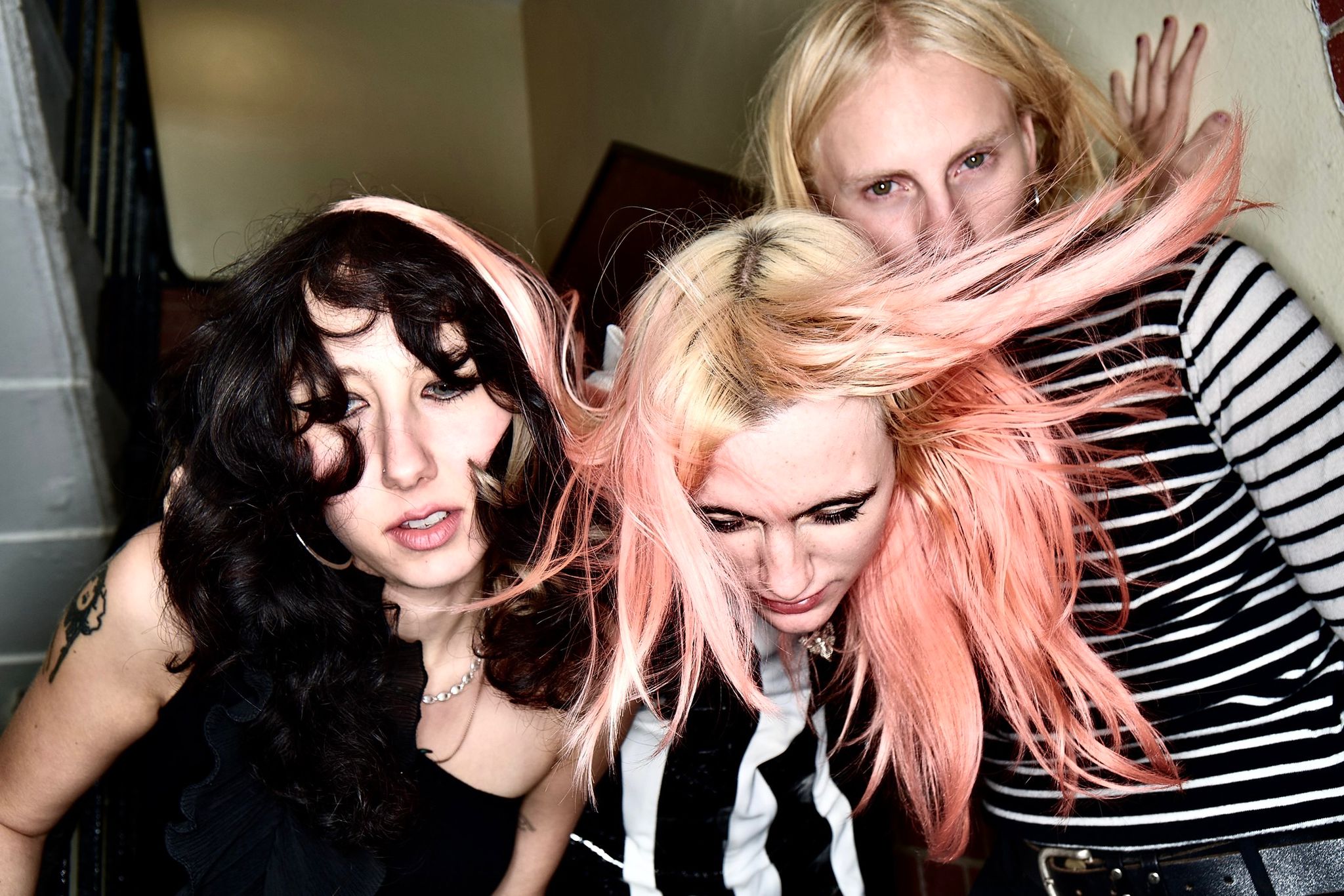 Das offizielle Pressefoto der Band HotWax aus GB.